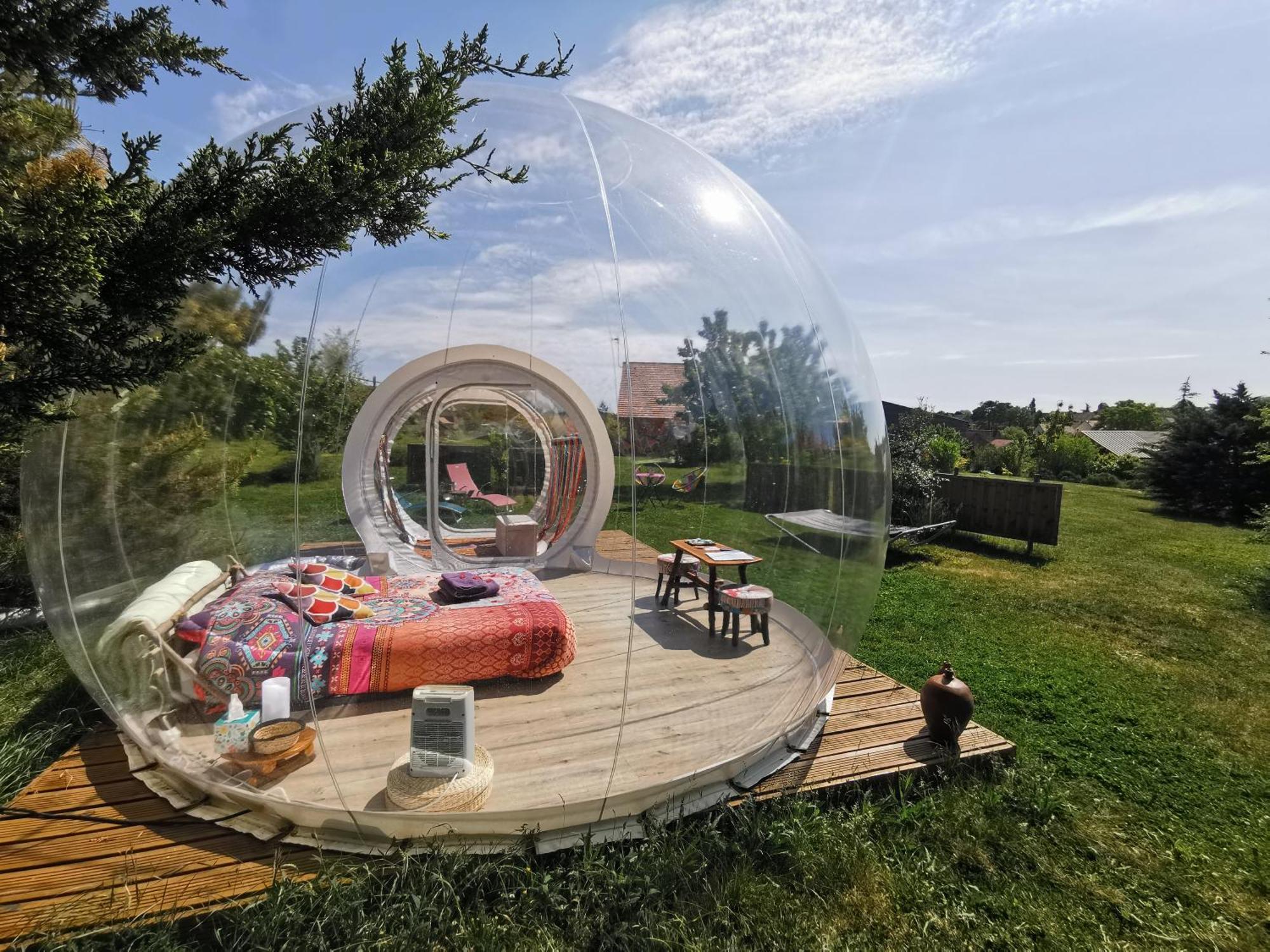 Bed and Breakfast La Bulle Des Champs Champmotteux Habitación foto